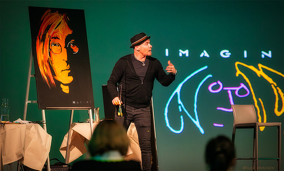 Erik Wahl - graffiti artist, speed-painter, and motivational speaker