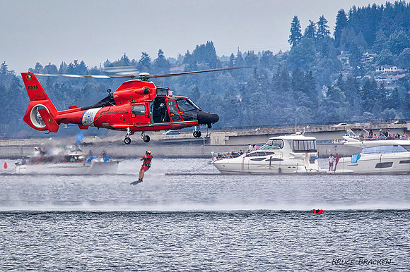 US Coast Guard - Overboard rescue