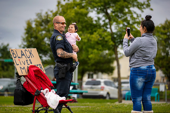 Justice March for George - Monroe, WA